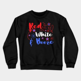 Red white & Blue. Crewneck Sweatshirt